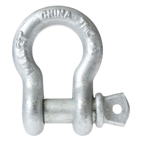 Us Cargo Control 1-3/4" Galvanized Screw Pin Anchor Shackle - Import - 25 Ton SPAS1-34
